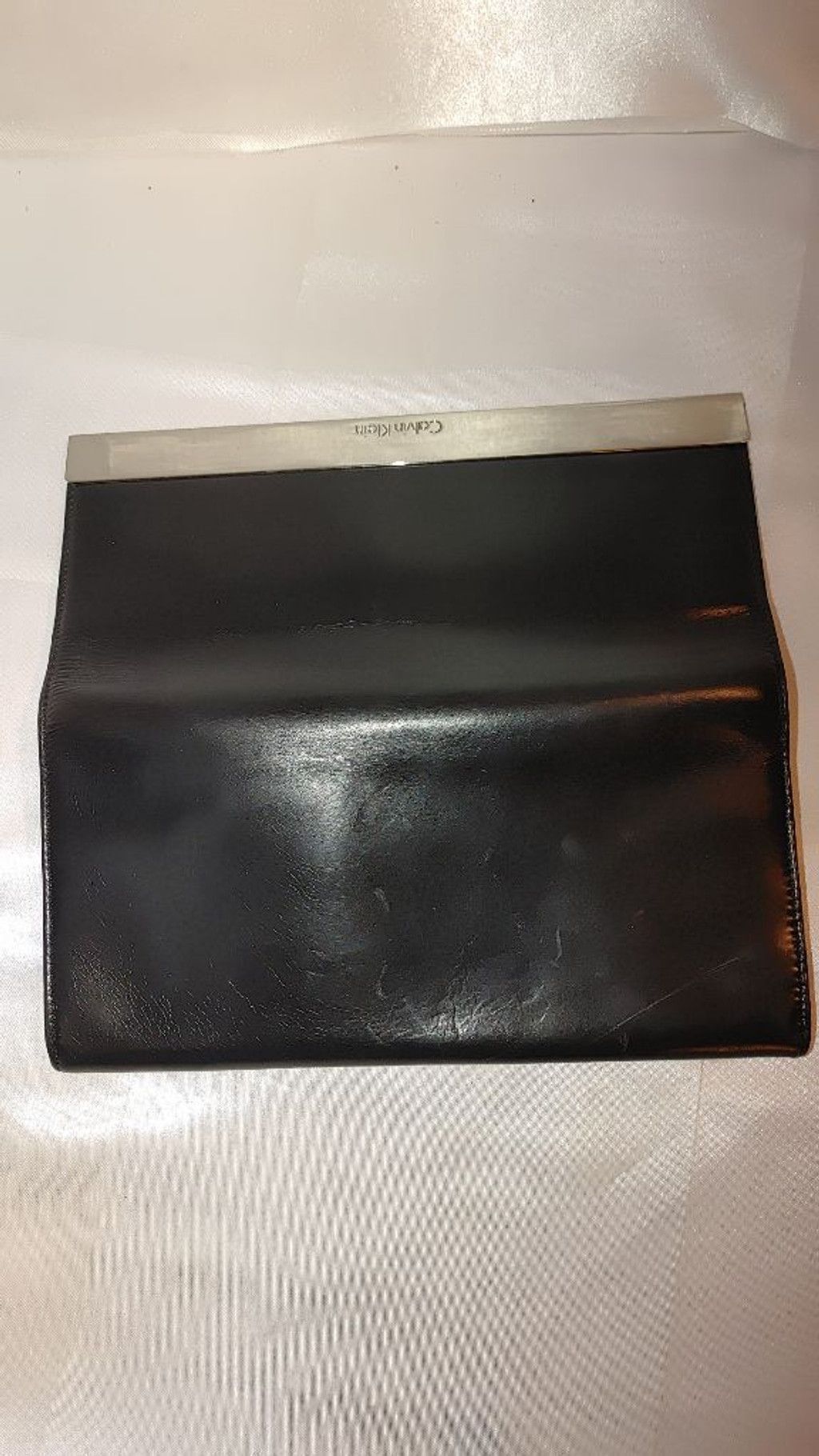 Calvin Klein Calvin Klein Leather Clutch Size ONE SIZE - 7 Thumbnail