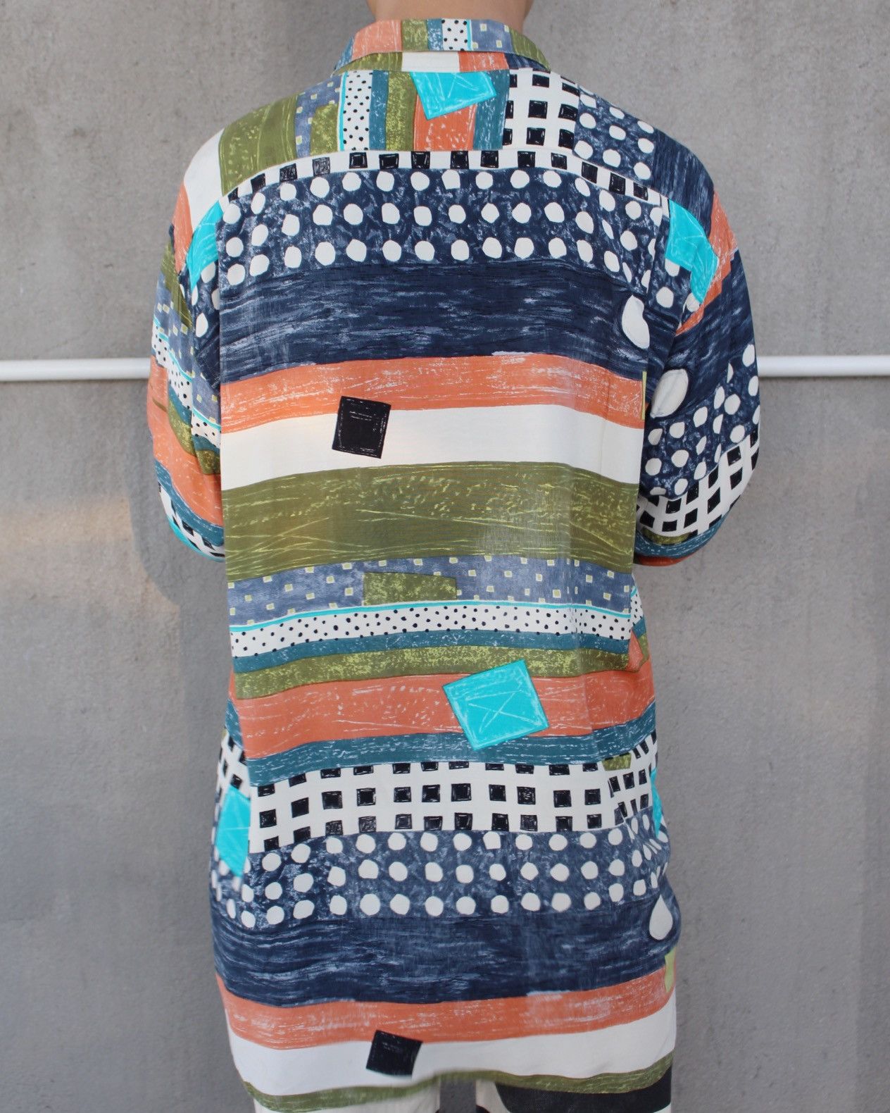 Comme Ca Ism × Japanese Brand × Vintage SS1992 COMME CA DU MODE RAYON OVP SHIRT Size US L / EU 52-54 / 3 - 5 Thumbnail