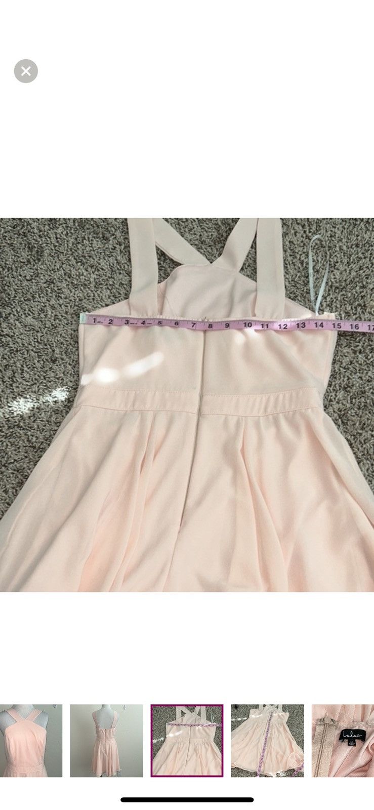 Lulus Lulus medium forevermore skater dress Size M / US 6-8 / IT 42-44 - 2 Thumbnail