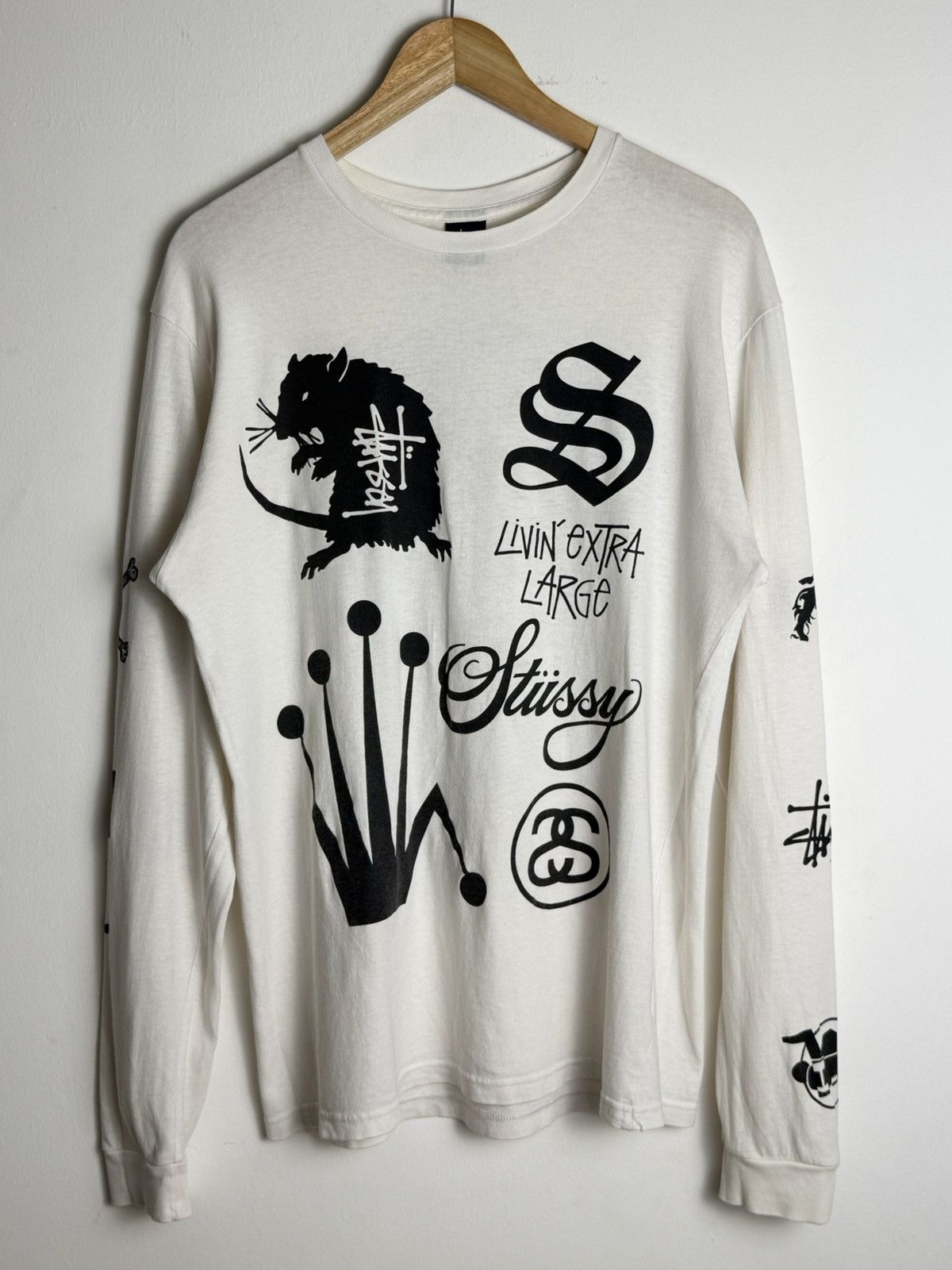 032c × Stussy Stussy x 032c Long sleeve shirt | Grailed