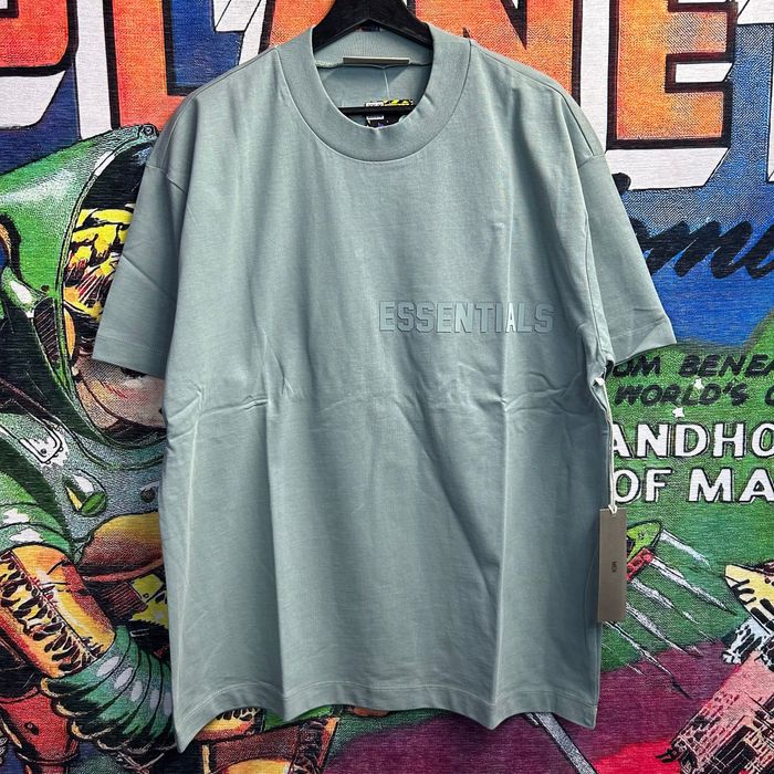 Fear of God Brand New Essentials Fear Of God Logo Sycamore Tee Sz M ...