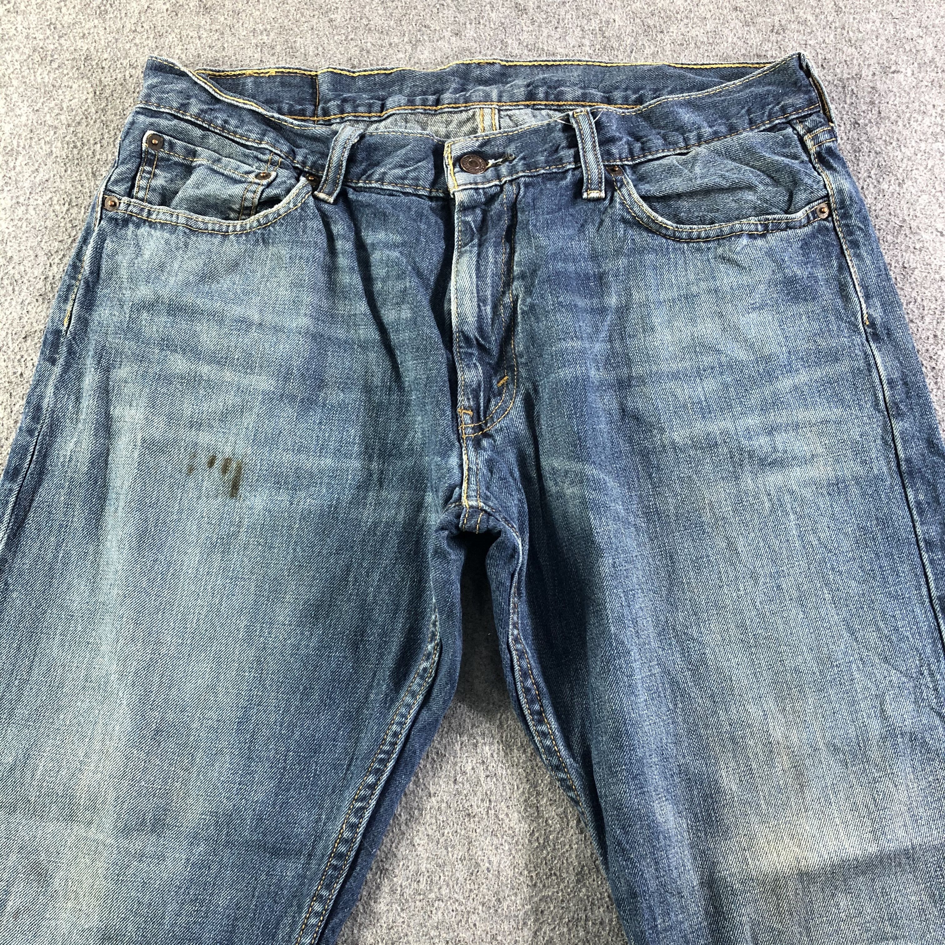 Levi's Vintage Blue Wash Levis 514 Jeans-J4116 Size US 36 / EU 52 - 3 Thumbnail