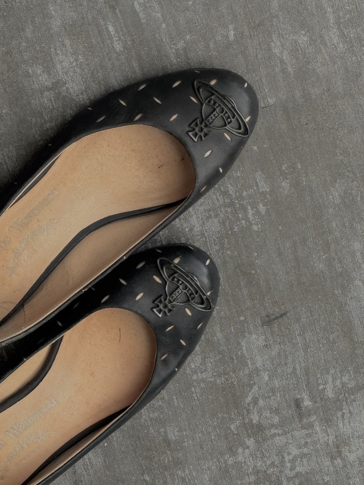 Vivienne Westwood Vivienne Westwood Leather ballet flats Size US 6 / IT 36 - 2 Thumbnail