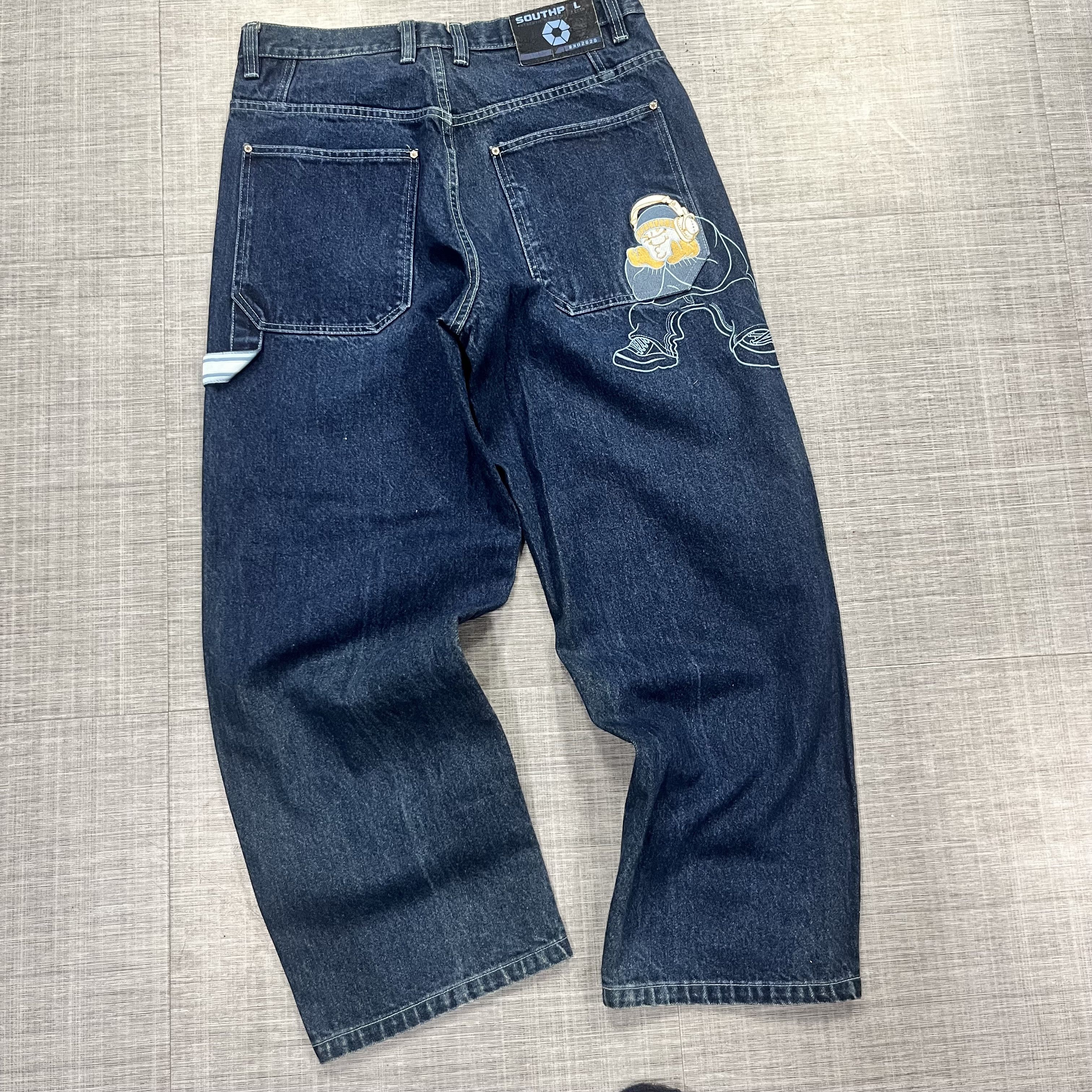 JNCO × Southpole Crazy VTG Y2k Embroderd South Pole Jeans Size US 34 / EU 50 - 1 Thumbnail