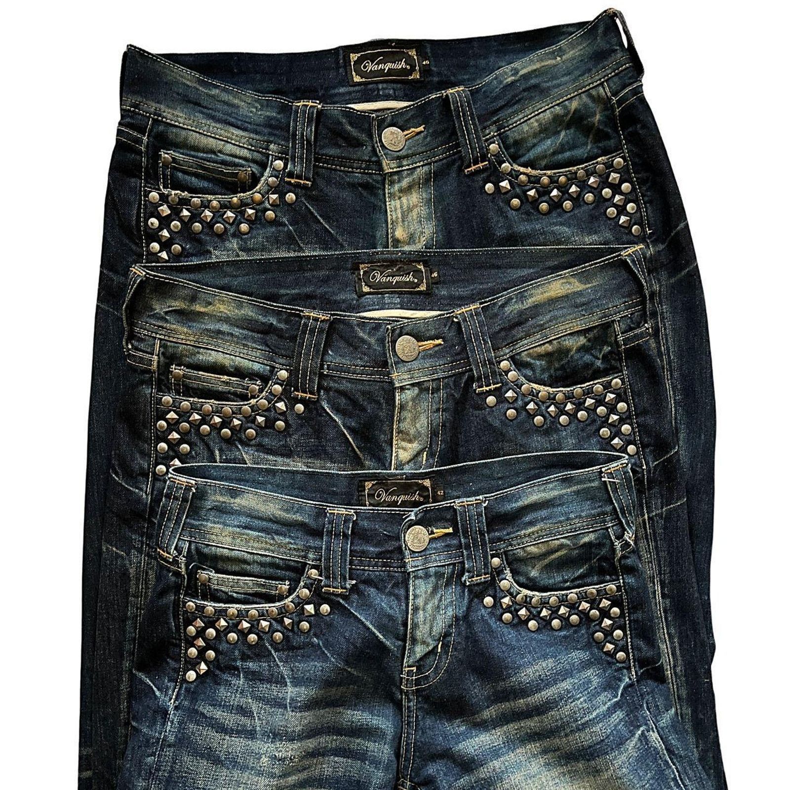 Vanquish Japanese label vanquish denim 00s Size US 31 - 1 Thumbnail