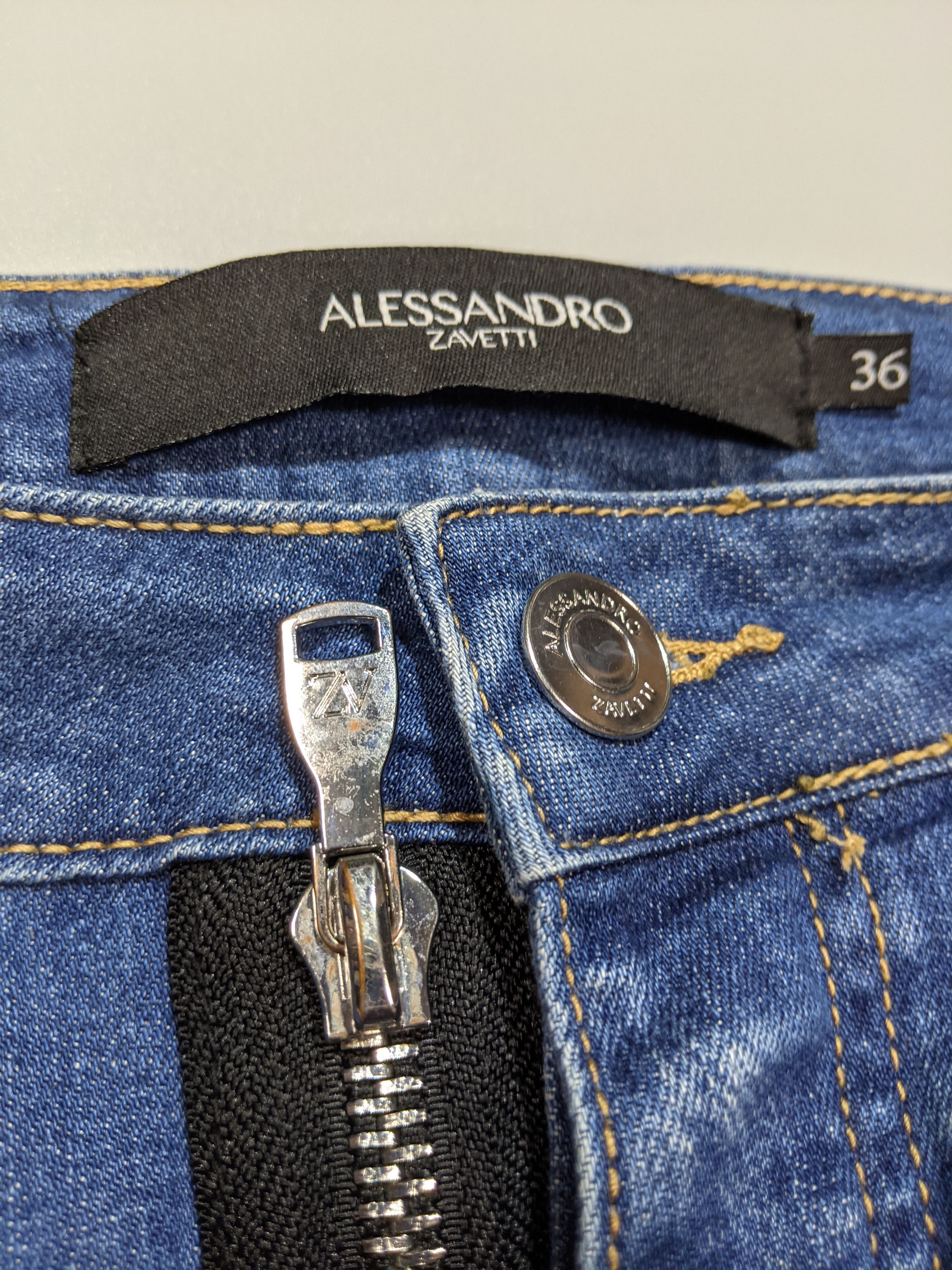 Japanese Brand ALESSANDRO ZAVETTI JEANS Men's Size W36 L32 Size US 36 / EU 52 - 9 Thumbnail