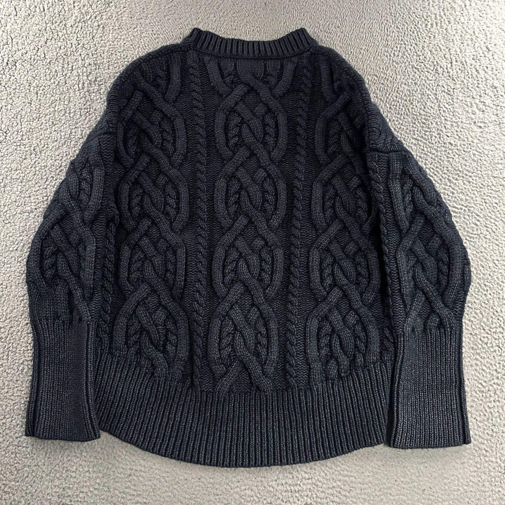 Citizens Of Humanity Citizens Of Humanity Sweater Womens Blue M Wool Blend Cable-Knit Pullover Zola Medium Size M / US 6-8 / IT 42-44 - 7 Thumbnail