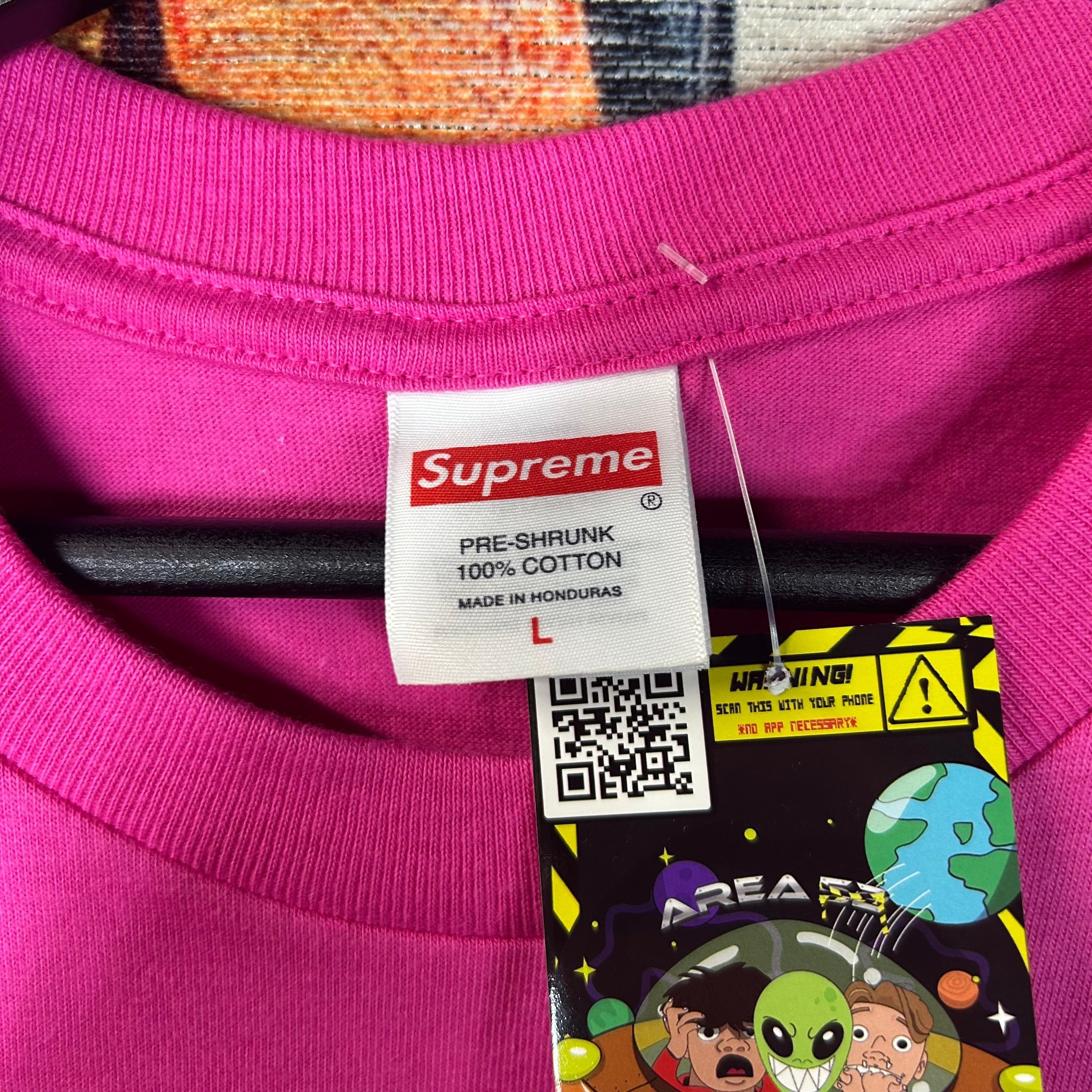 Supreme Brand New Supreme Pancakes Pink Tee Size Large Size US L / EU 52-54 / 3 - 3 Thumbnail