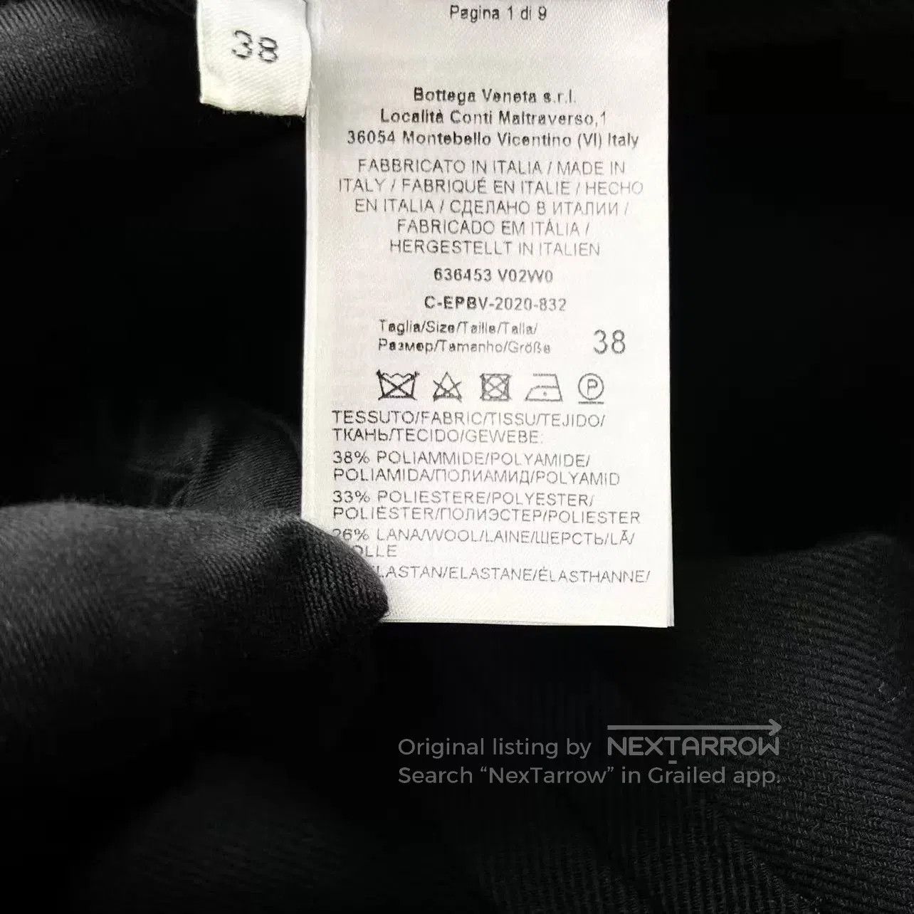 Bottega Veneta Bottega Veneta Black Wool Blazer. Size US M / EU 48-50 / 2 - 6 Thumbnail