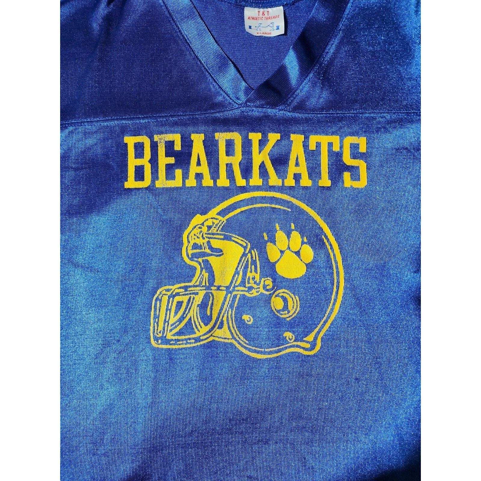 Vintage Vintage Athletic Threads Football Jersey XL Bear Kats #51 Size US XL / EU 56 / 4 - 2 Thumbnail