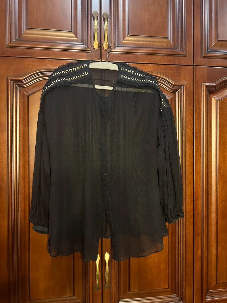 Givenchy Givenchy Net mesh sheer top Size US S / EU 44-46 / 1 - 4 Thumbnail