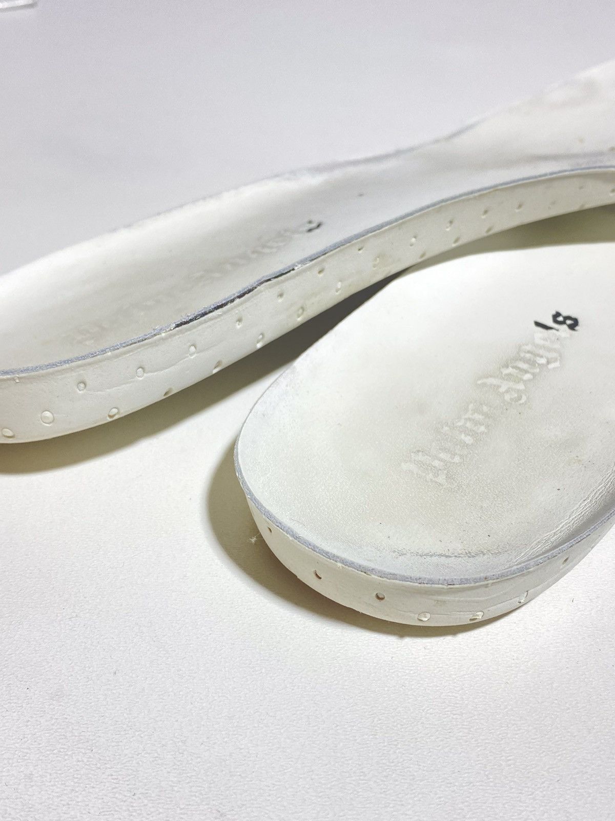Palm Angels Palm Angels Teddy Bear Logo White Leather Sneakers Size US 10 / EU 43 - 21 Thumbnail