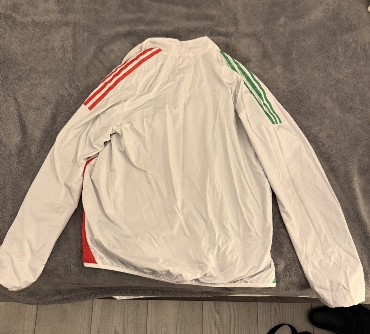 Adidas Adidas Italy Reversible Anthem Jacket Size US S / EU 44-46 / 1 - 4 Thumbnail