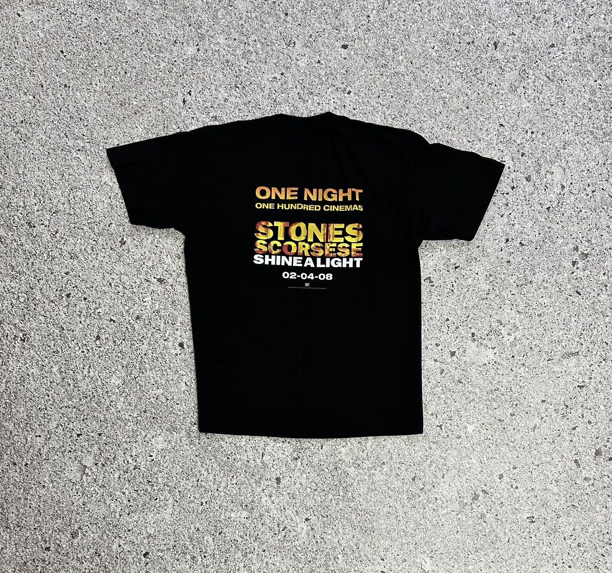 Band Tees × Vintage Vintage 2008 The Rolling Stones Shine A Light T-Shirt Size US L / EU 52-54 / 3 - 6 Thumbnail