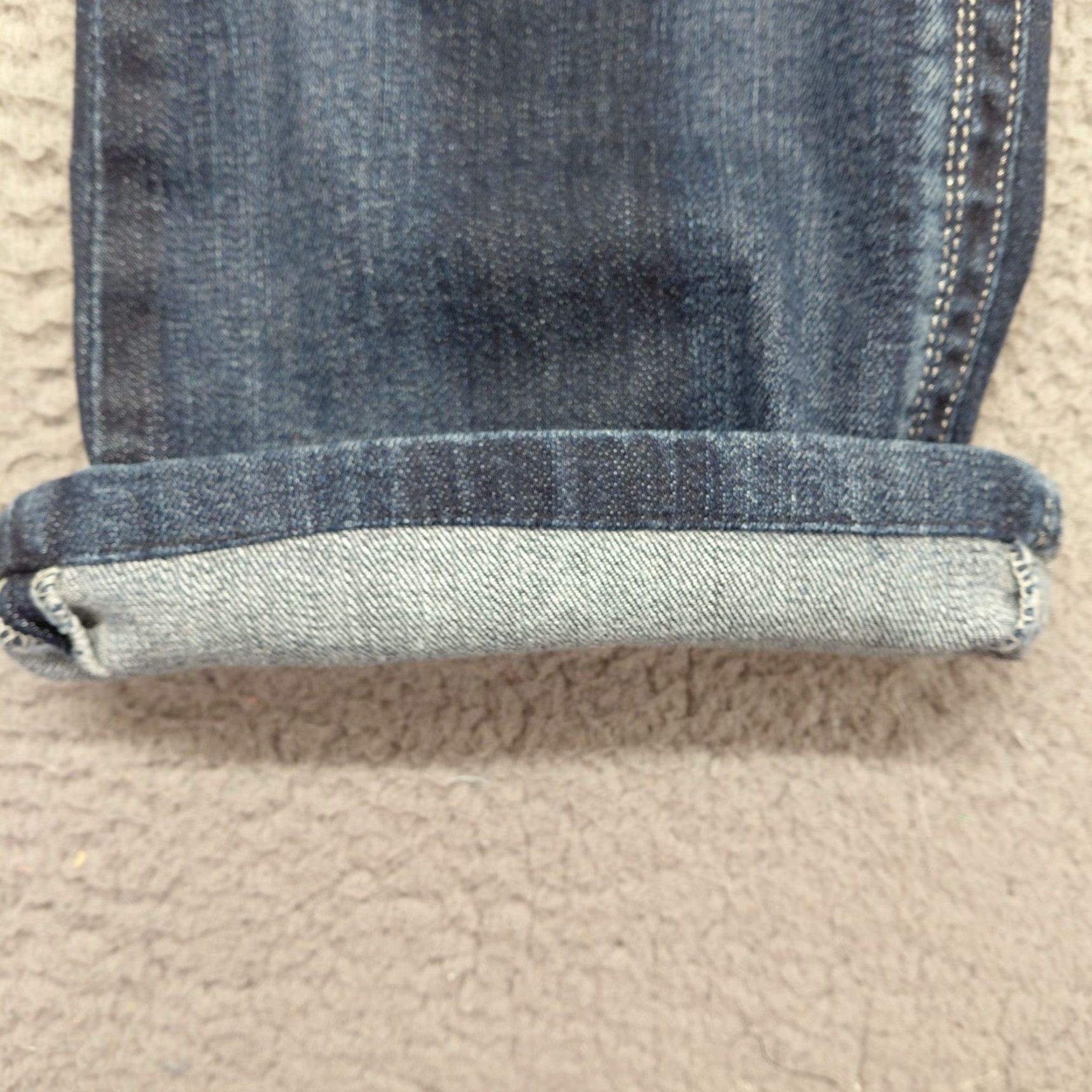 Vintage MAURICES Jeans Women's Size 9/10 Blue Denim Embroidered Whiskered Hemmed READ... Jeans 9/10 Blues Womens Vintage No Size 30" / US 8 / IT 44 - 3 Thumbnail