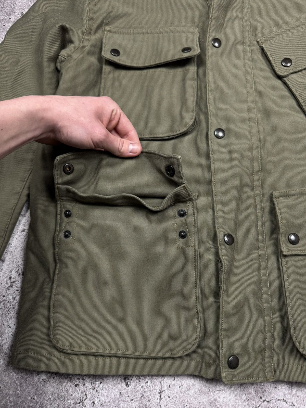 Polo Ralph Lauren Vintage Polo Ralph Lauren Y2K Cargo Military Jacket Japan 90 Size US M / EU 48-50 / 2 - 9 Thumbnail