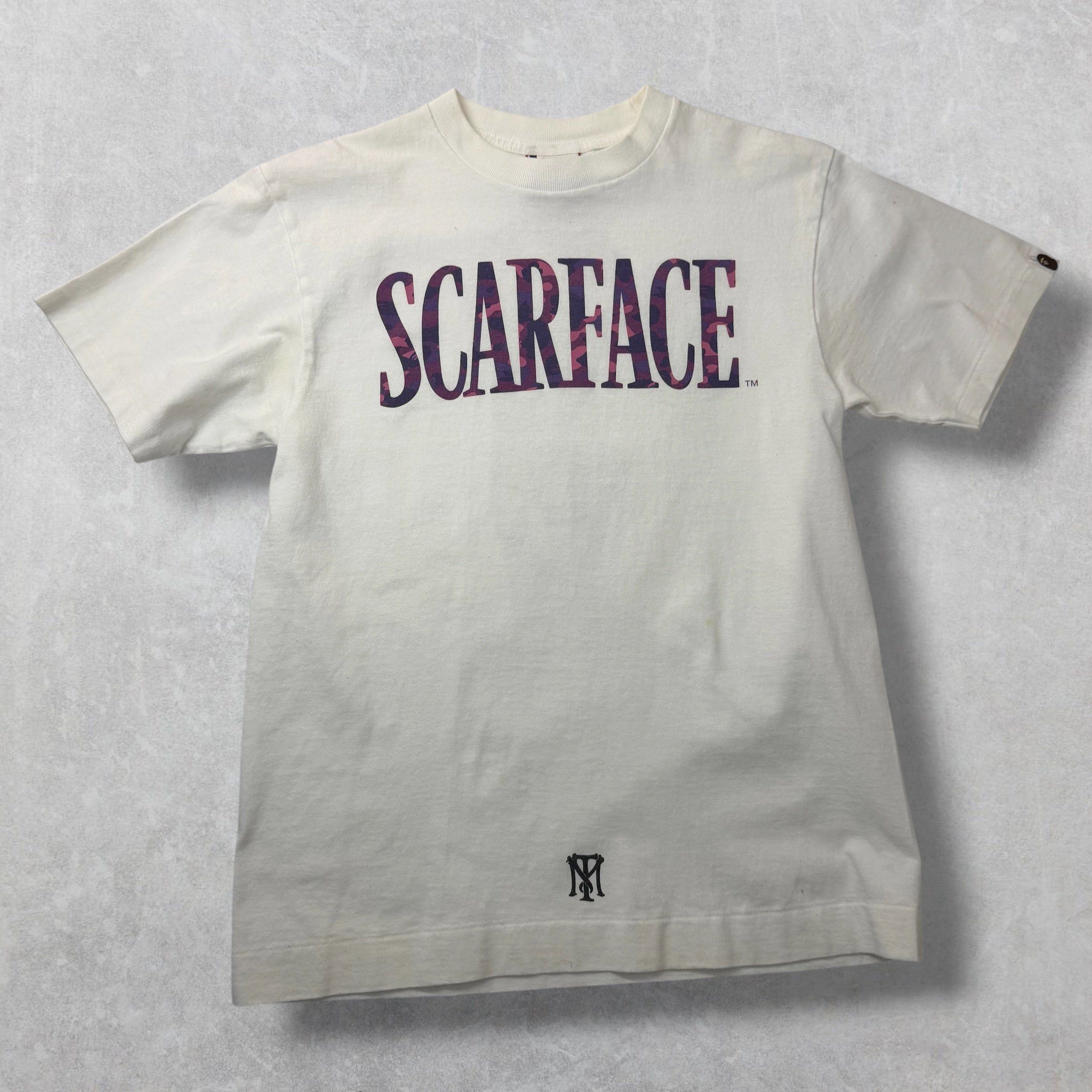 Bape Bape Scarface Purple Camo Tee S Size US S / EU 44-46 / 1 - 1 Thumbnail