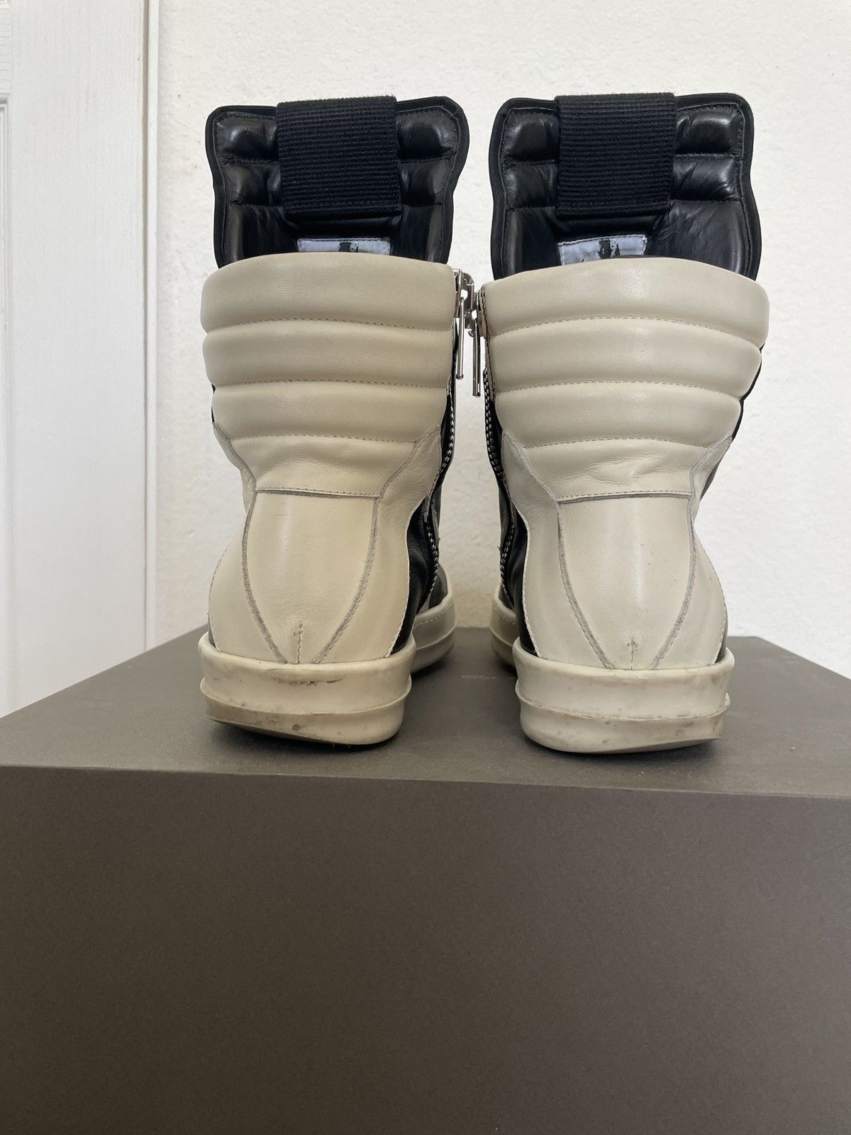 Rick Owens SS18 Dirt Geobaskets black and white Size US 8.5 / EU 41-42 - 3 Thumbnail