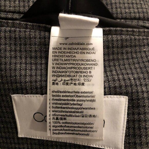 Calvin Klein Calvin Klein men's cotton sport coat jacket blazer size: L Size US L / EU 52-54 / 3 - 7 Thumbnail