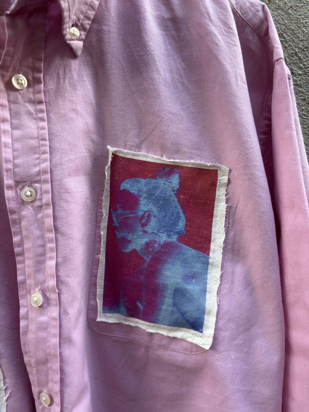 Vintage Pink shirt erotic Brussels bruxelles custom Size US L / EU 52-54 / 3 - 5 Thumbnail