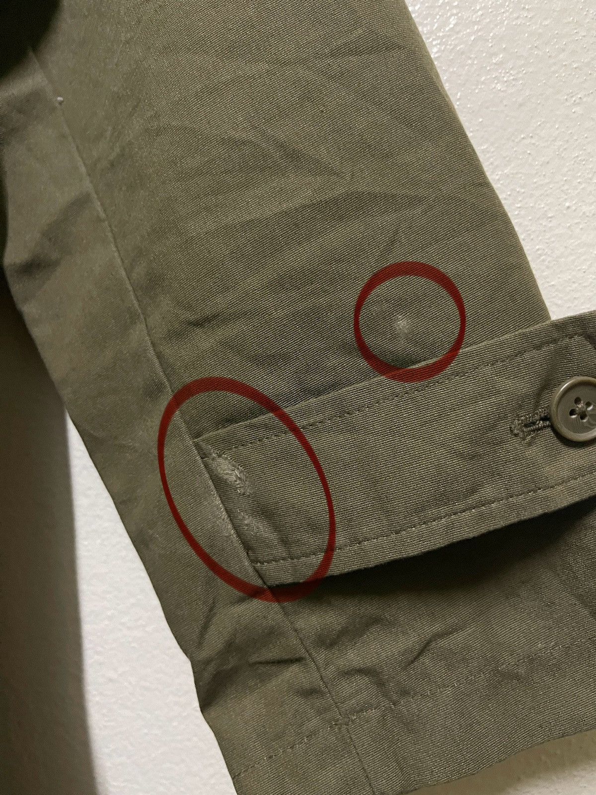 BASE CONTROL × Japanese Brand Base Control Green Army Jacket Parka Size US L / EU 52-54 / 3 - 8 Thumbnail
