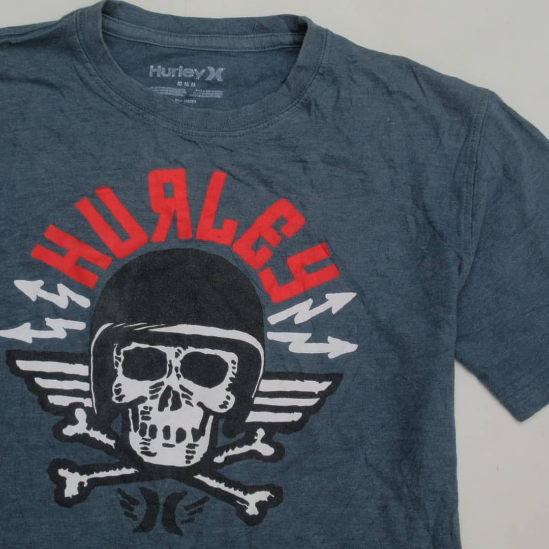 Hurley Hurley Oldschool vintage design Blue marine tshirt Size US S / EU 44-46 / 1 - 2 Thumbnail