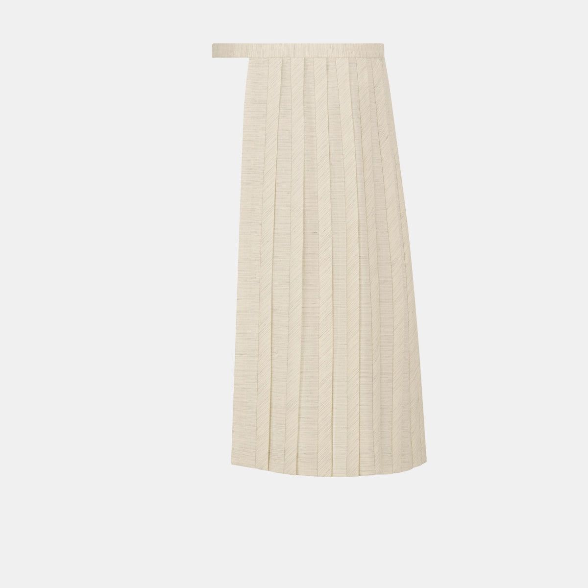 Dior o1bcso1str0125 Long Half Kilt in Off White Size US 34 / EU 50 - 2 Thumbnail