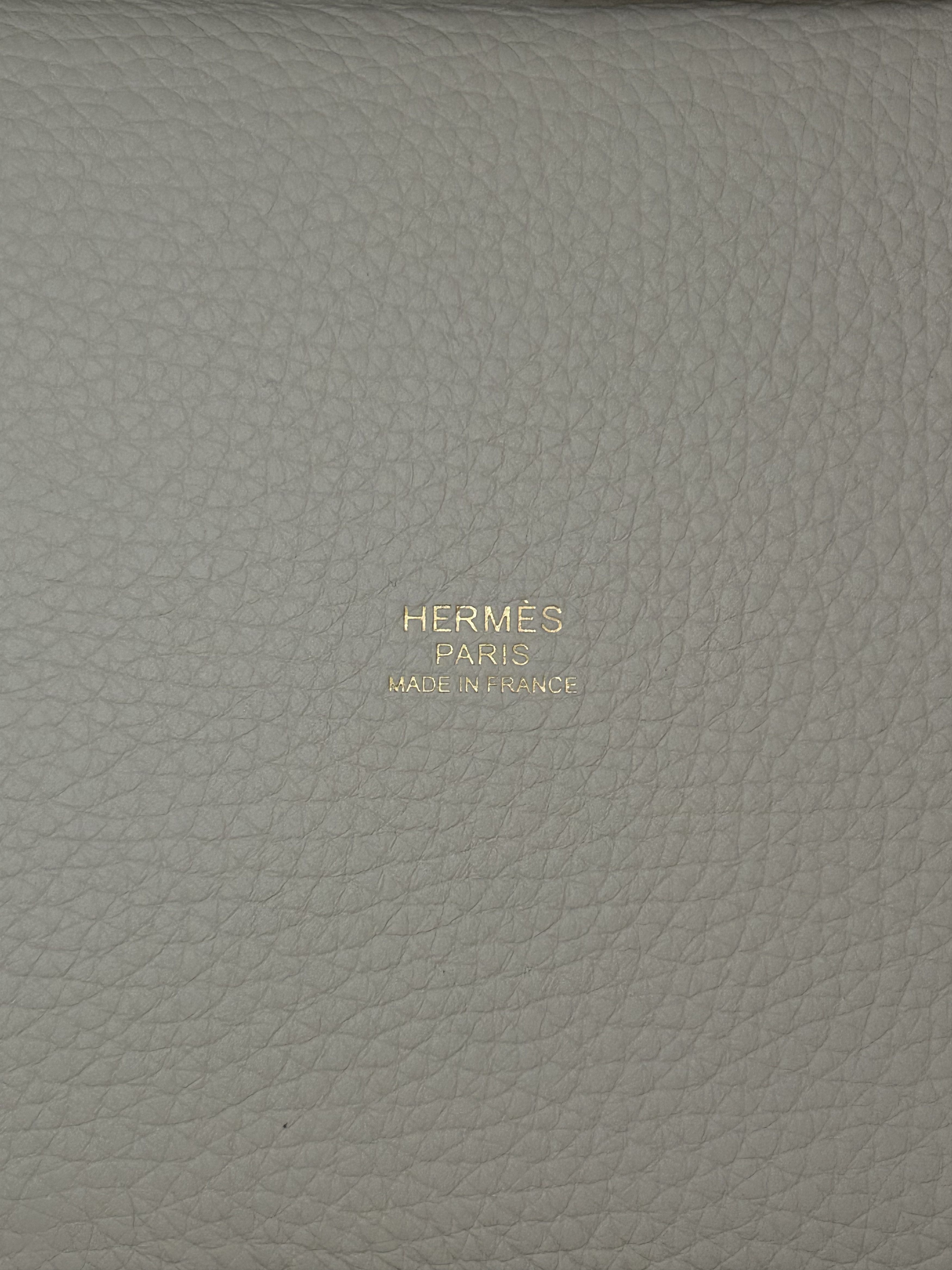 Hermes Hermes White Clemence Picotin 18 Size ONE SIZE - 7 Thumbnail