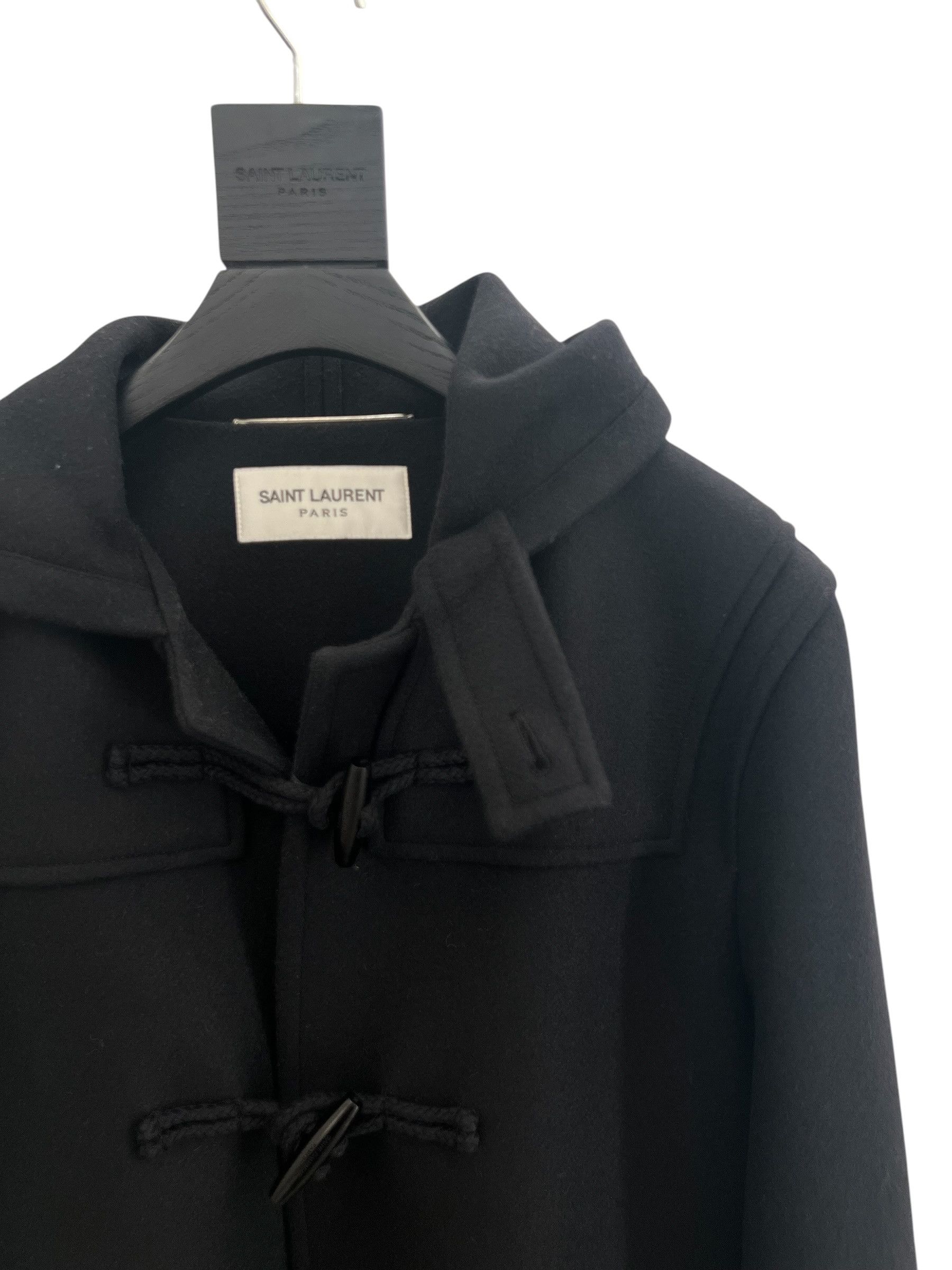 Saint Laurent Paris Saint Laurent Duffle Coat In Wool Size US L / EU 52-54 / 3 - 2 Thumbnail