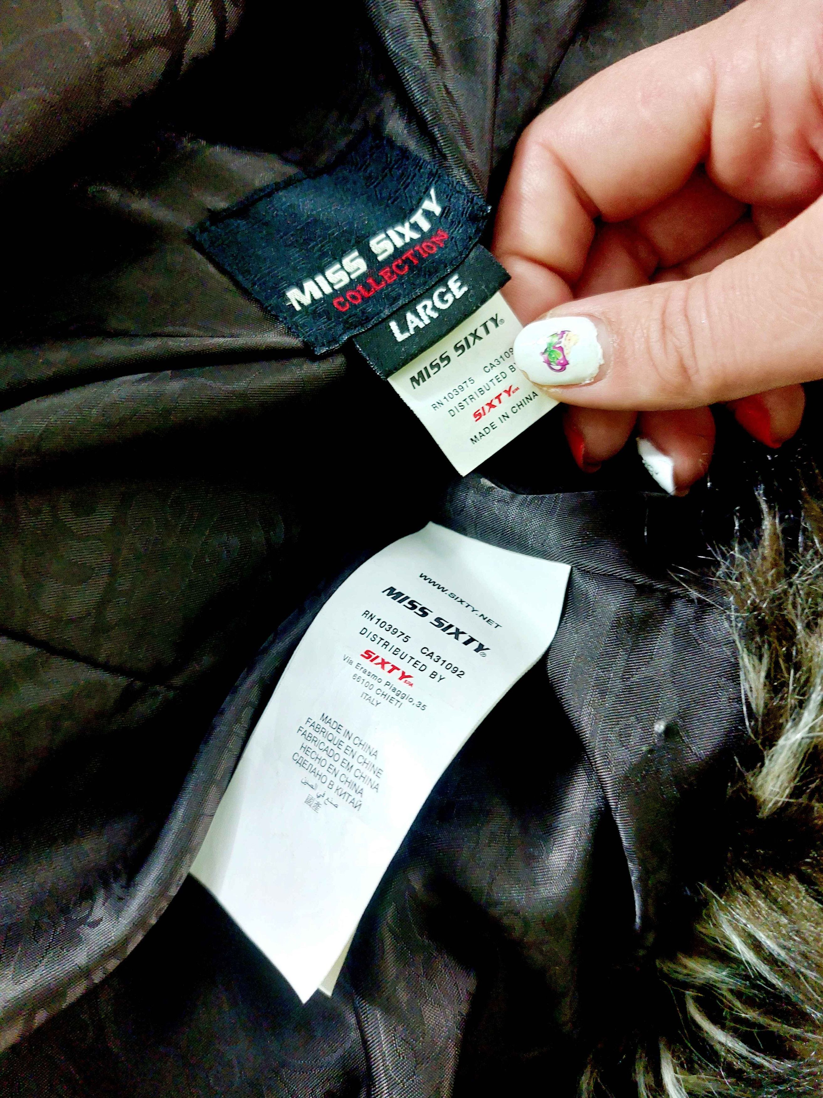 Dolce & Gabbana Miss Sixty Mohair Faux Fur Avant Garde Jacket Coat Size L / US 10 / IT 46 - 11 Thumbnail