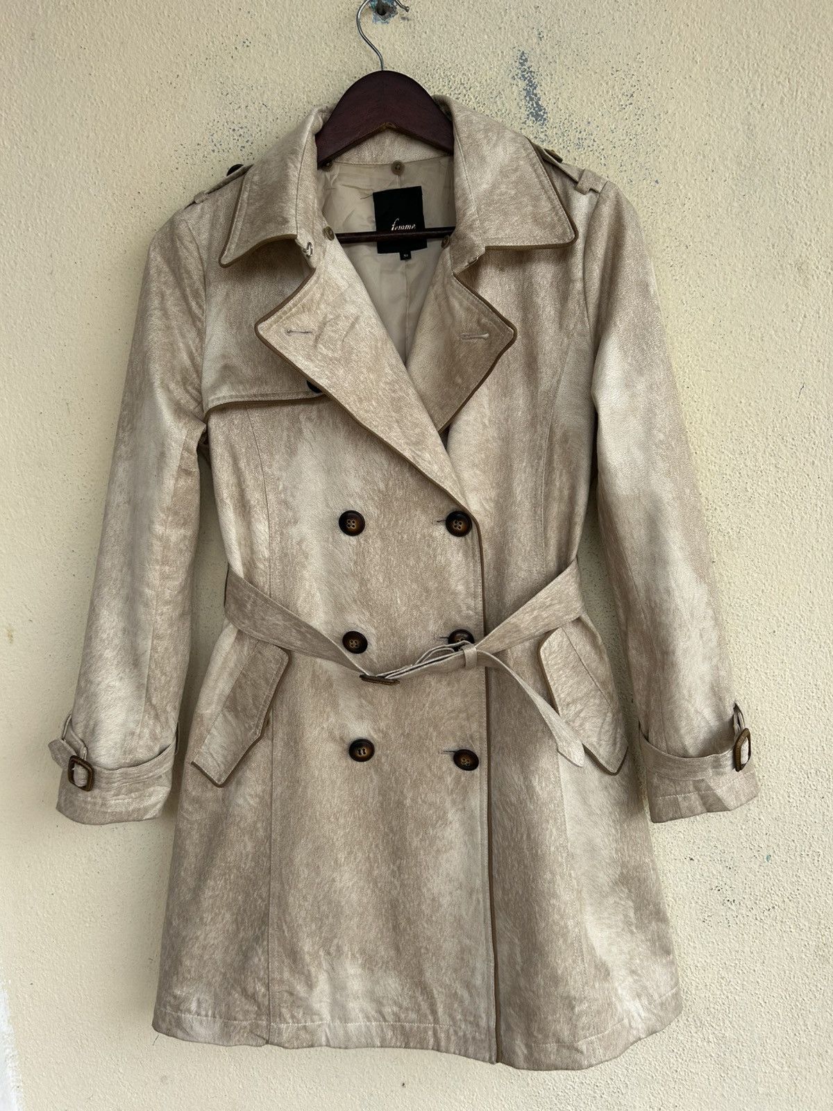Tornado Mart Femme Tornado Mart Double Breasted Fur Jacket Size XS / US 0-2 / IT 36-38 - 1 Thumbnail