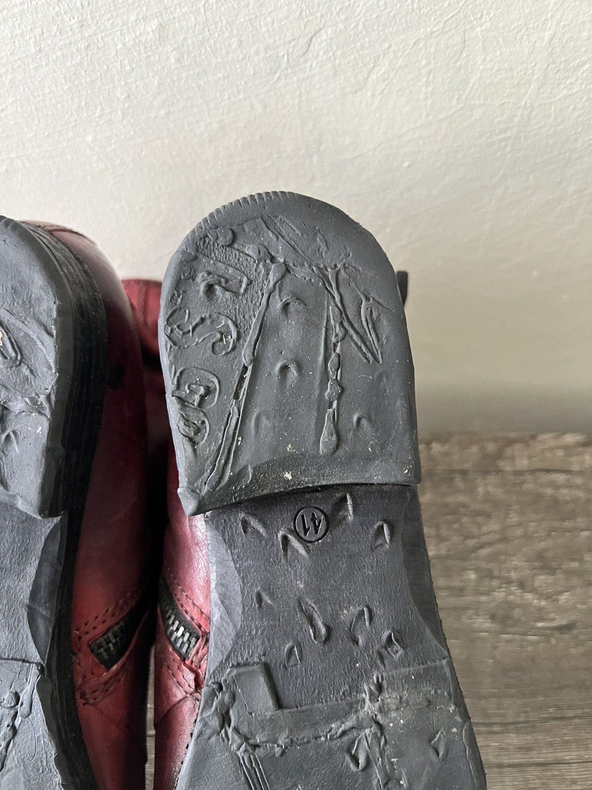 A.S.98 LEATHER CHUNKY A.S.98 BOOTS Size US 8 / EU 41 - 16 Thumbnail