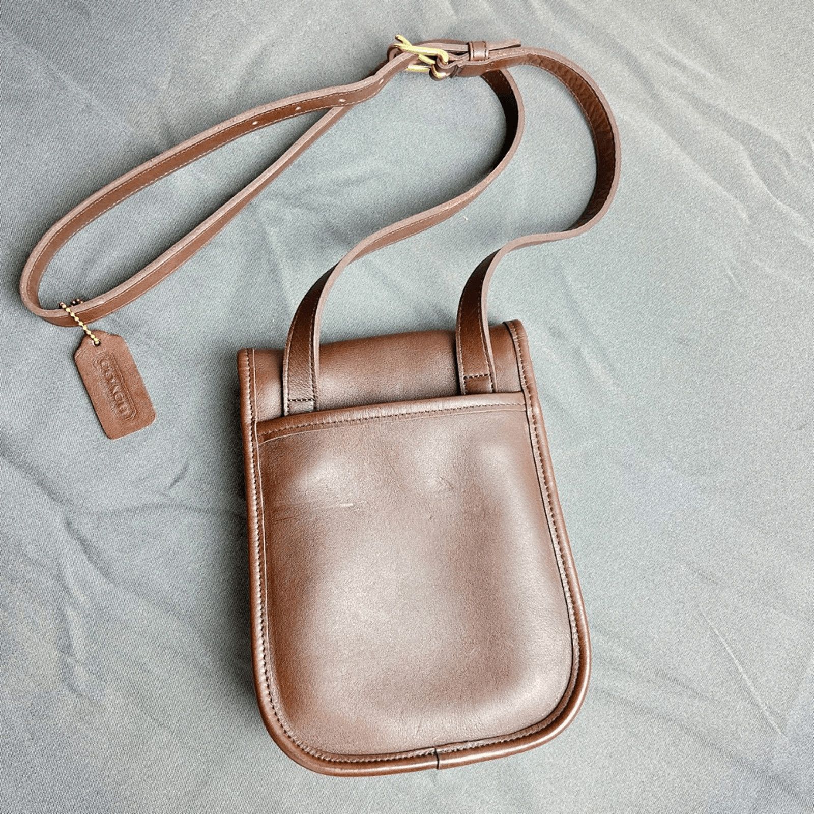 Coach NEW! Coach Vintage Mahogany Small Sidepack 9978 Size ONE SIZE - 7 Thumbnail