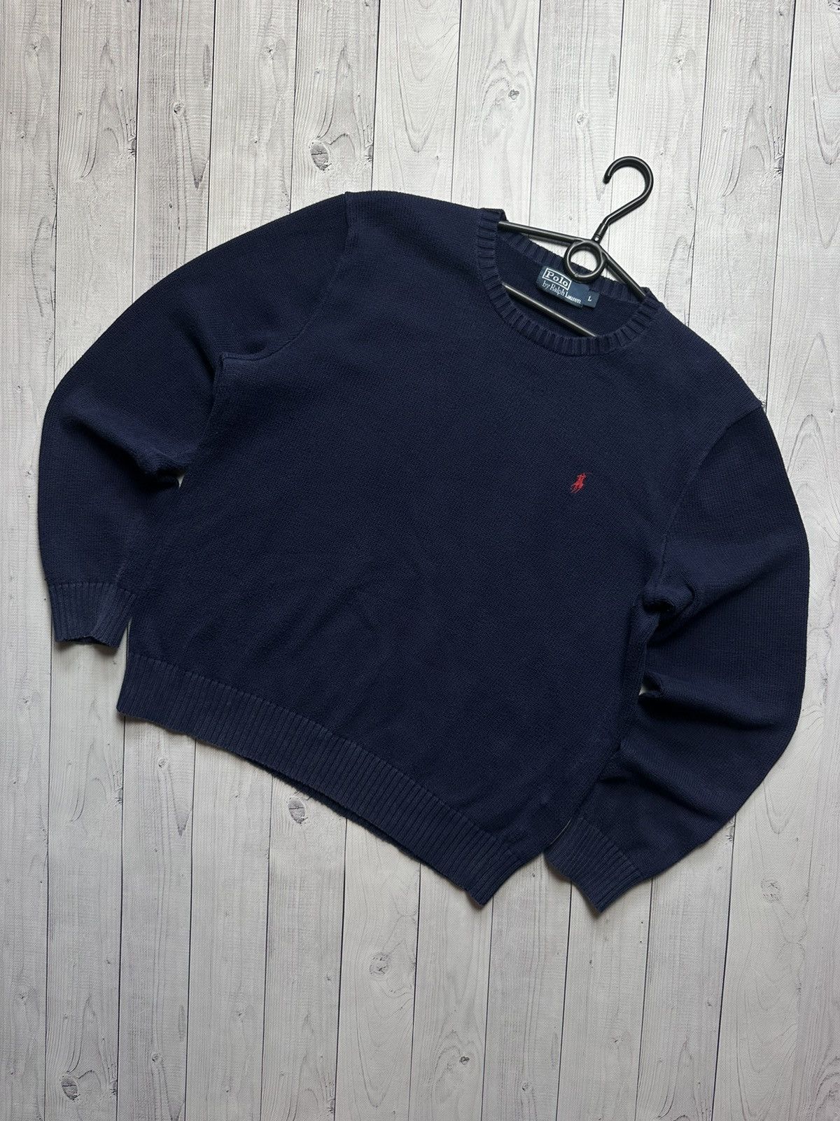 Polo Ralph Lauren × Vintage Vintage polo Ralph Lauren size L sweater logo Size US L / EU 52-54 / 3 - 1 Thumbnail