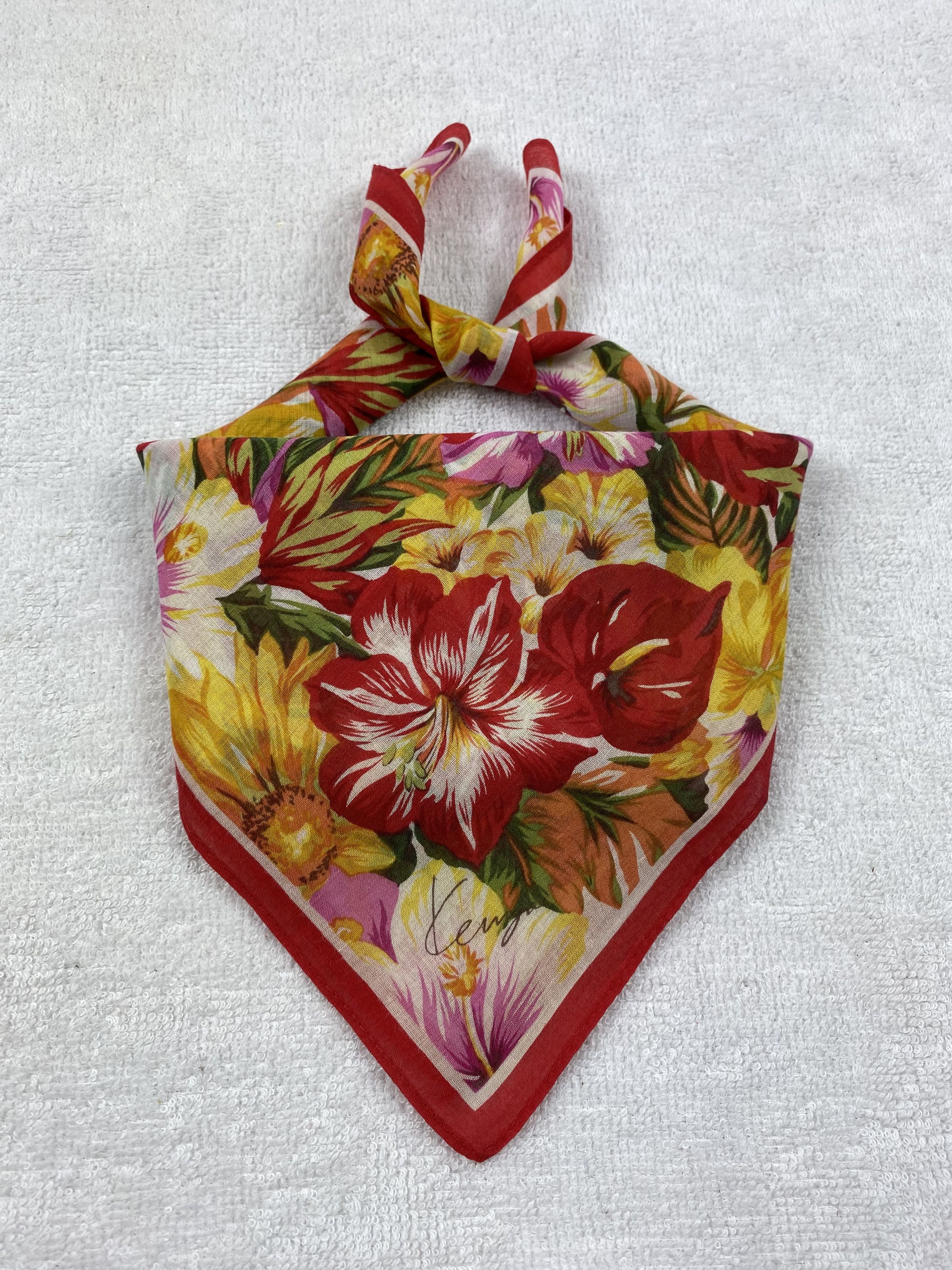 Kenzo × Vintage Kenzo Handkerchief / Bandana / Neckerchief Size ONE SIZE - 1 Thumbnail