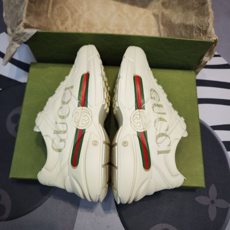 Other Gucci Rhyton Logo Low-Top Dad Shoes - Size US 8.5 / EU 41-42 - 8 Thumbnail