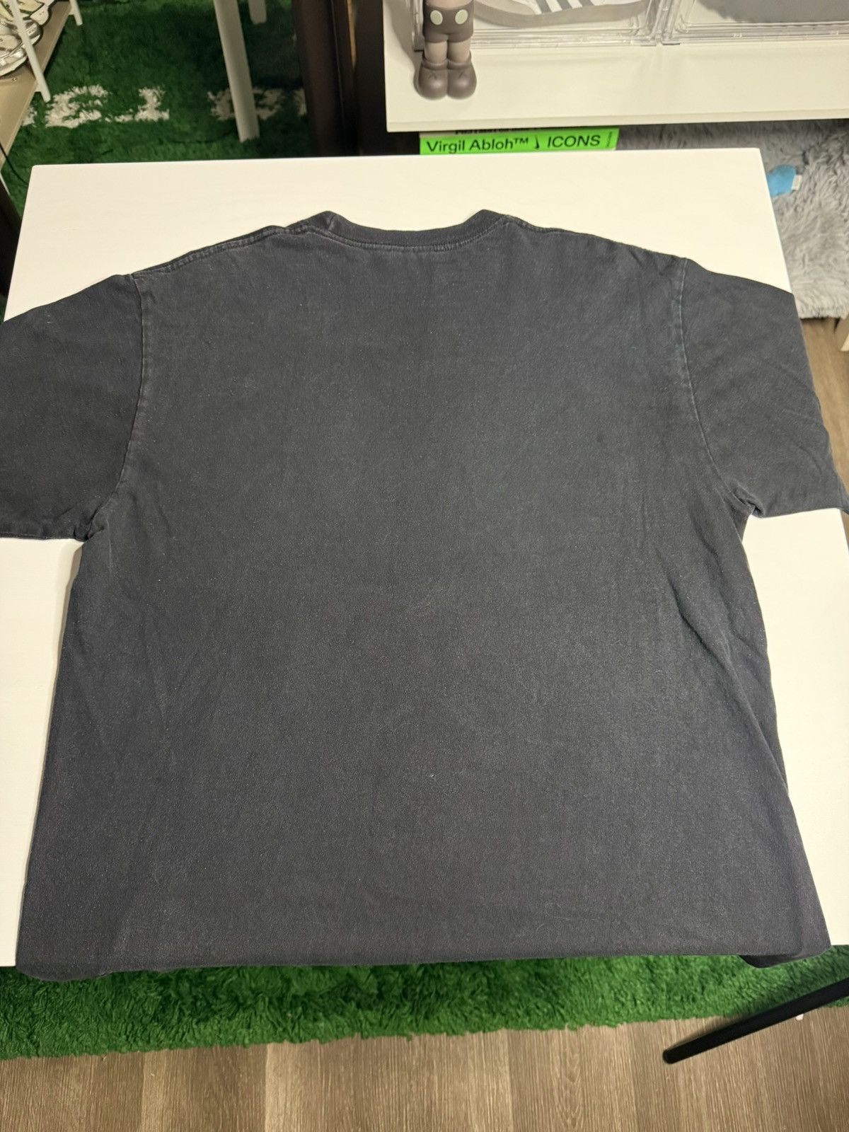 Vintage VINTAGE Y2K Washed Jordan Tee "Grey" [ M ] PREOWNED Size US L / EU 52-54 / 3 - 4 Thumbnail