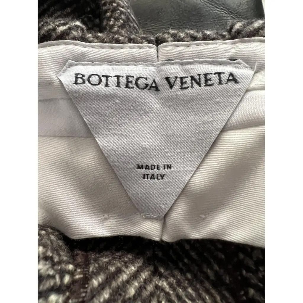 Bottega Veneta Textured Wool Chevron Trousers Size US 32 / EU 48 - 20 Thumbnail
