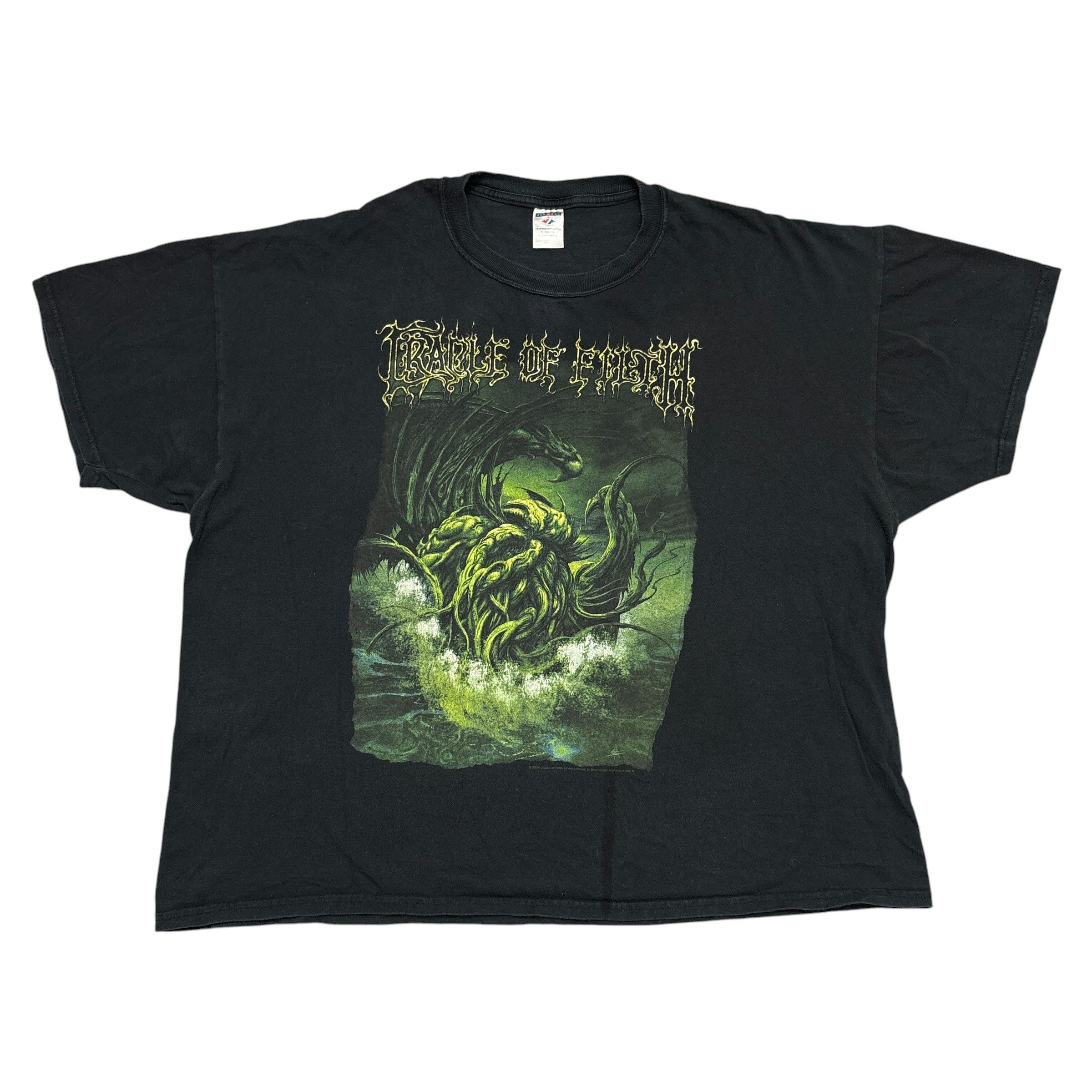 Band Tees Vintage Cradle Of Filth Shirt 00s Tour Black Metal Band Tee Size US XXL / EU 58 / 5 - 1 Thumbnail