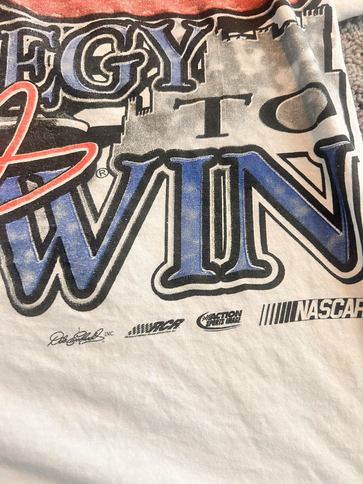 Vintage 1990s Dale Earnhardt All over print Size US XL / EU 56 / 4 - 3 Thumbnail