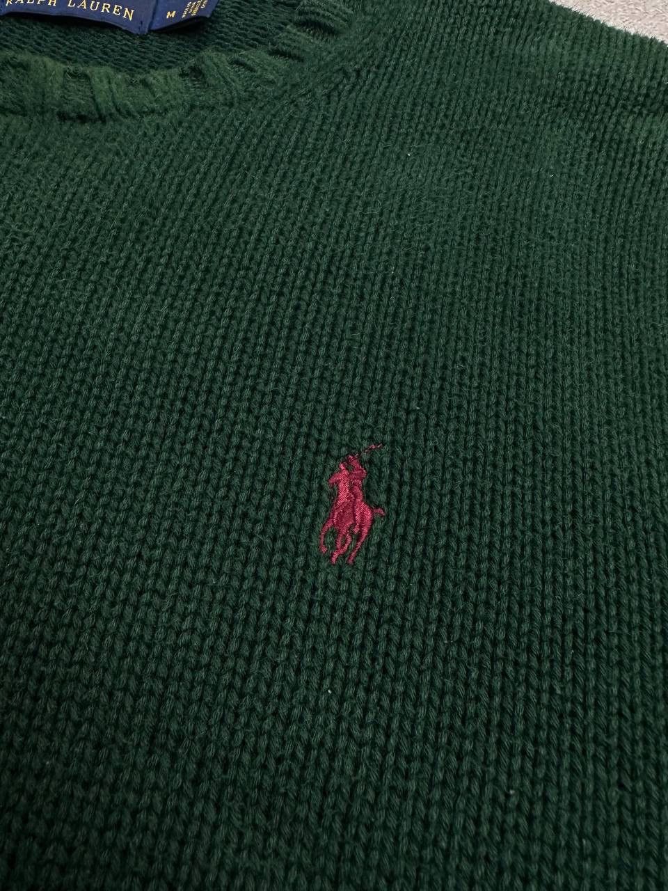 Polo Ralph Lauren Vintage Polo Ralph Lauren Big Knit Sweater Y2K M Size US M / EU 48-50 / 2 - 4 Thumbnail