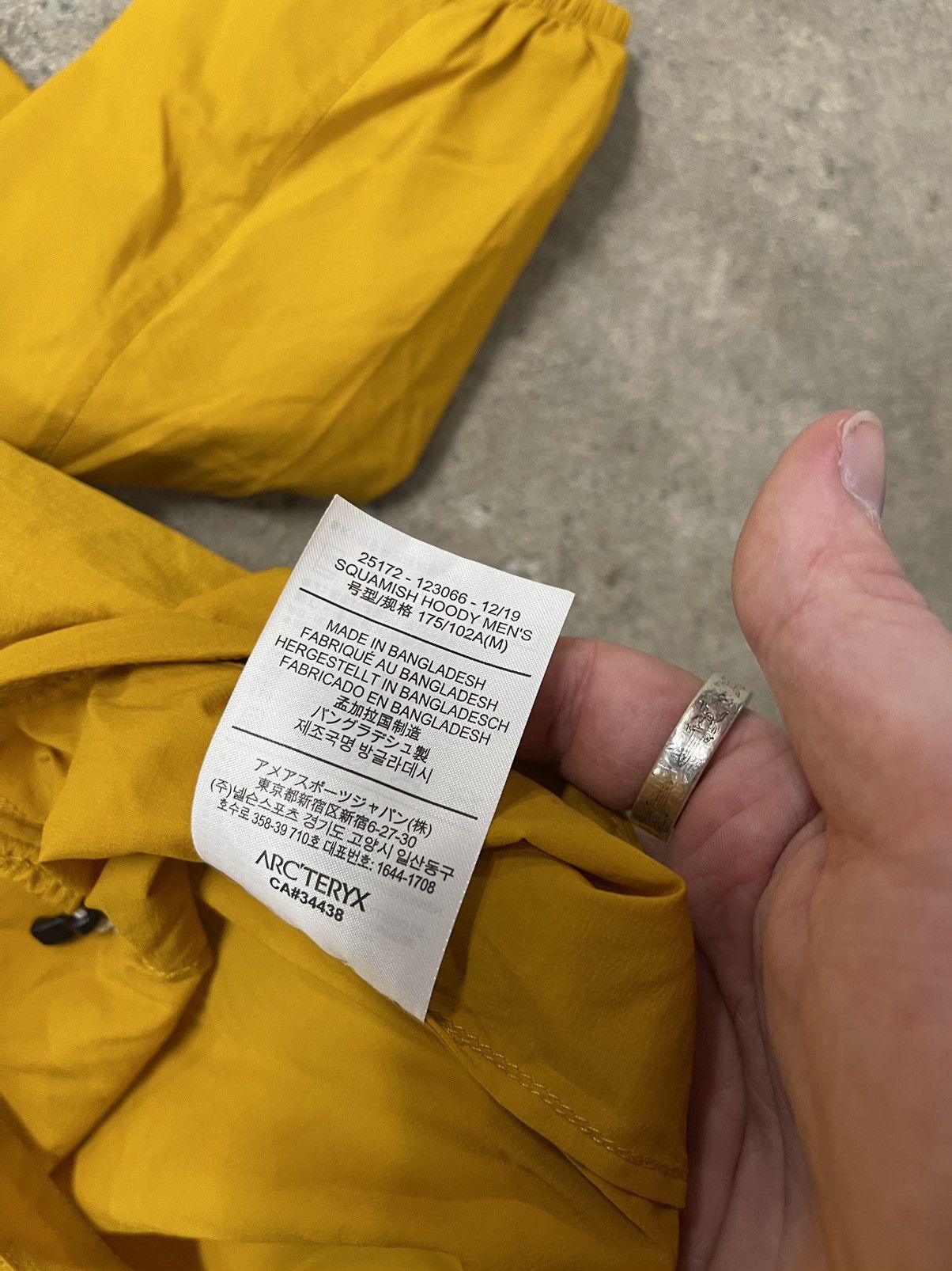 Arc'teryx 2019 Arc’teryx Men’s Squamish Hoody Thin Windbreaker Jacket Size US M / EU 48-50 / 2 - 5 Thumbnail