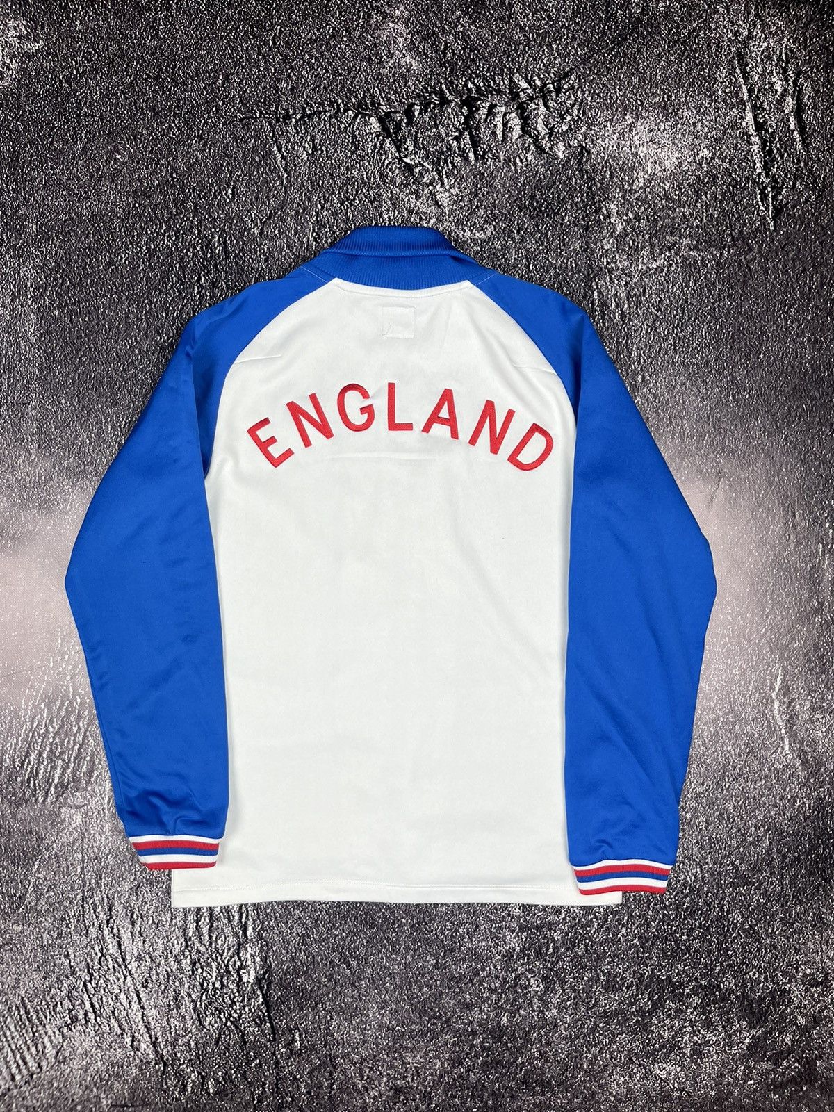 Umbro Umbro England Track Jacket White/Blue Bif Logo Embroidered Size US M / EU 48-50 / 2 - 2 Thumbnail