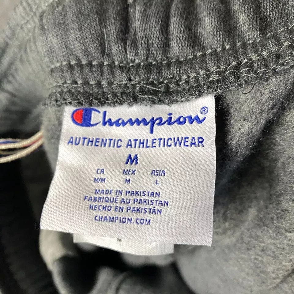 Champion Champion Sweatpants Women's Medium Elastic Waist Drawstring Size 30" / US 8 / IT 44 - 7 Thumbnail