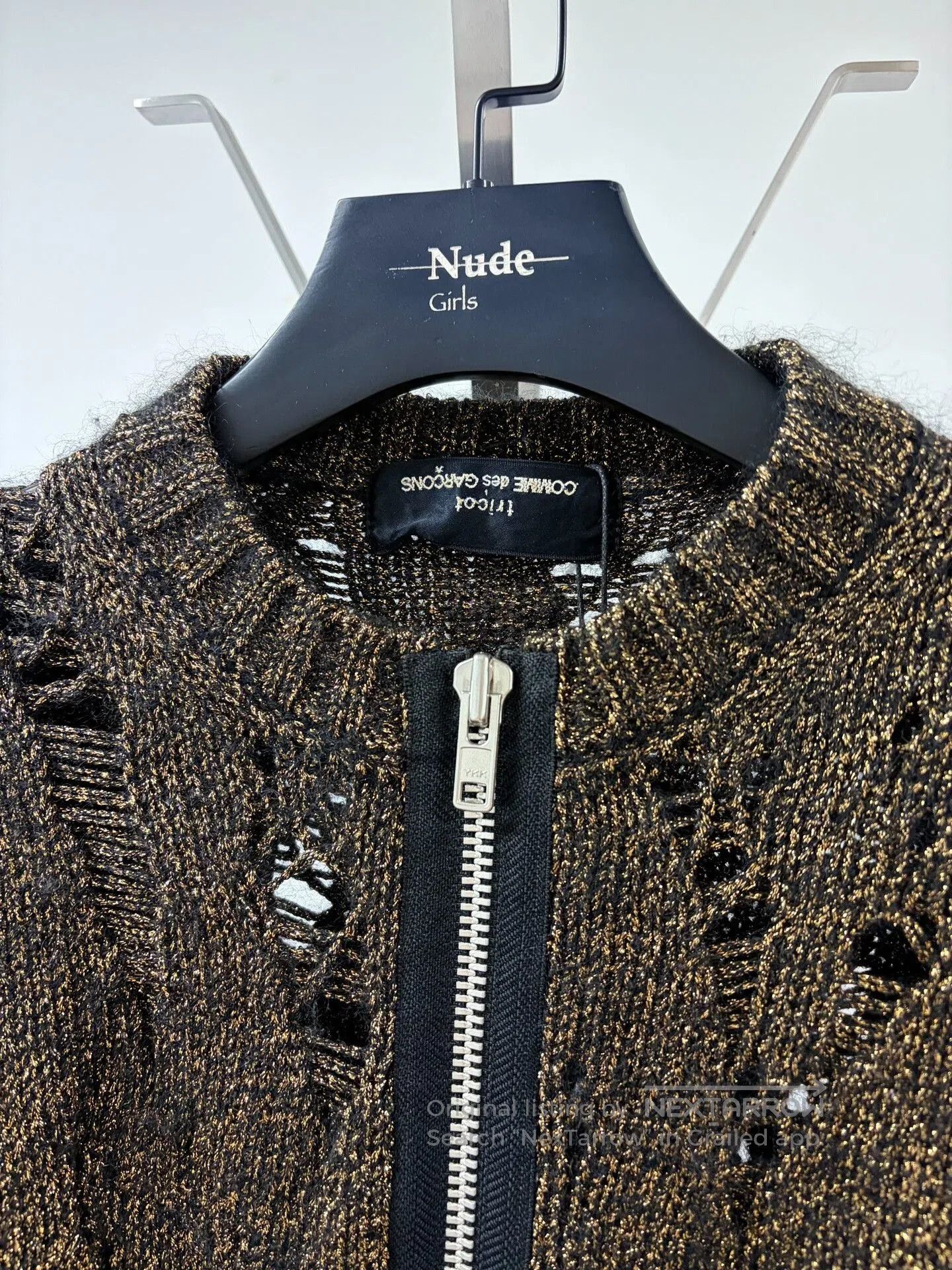Tricot Comme des Garcons comme des garçons distressed knit sweater. Size S / US 4 / IT 40 - 2 Thumbnail