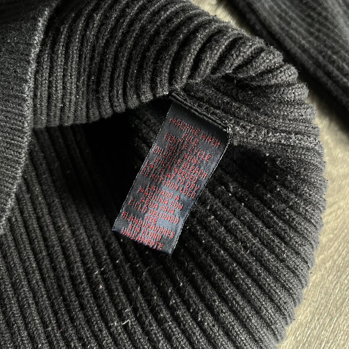 Ralph Lauren Vintage Polo Ralph Lauren Race Stripe Mock Neck Sweater Y2K Size M / US 6-8 / IT 42-44 - 5 Thumbnail
