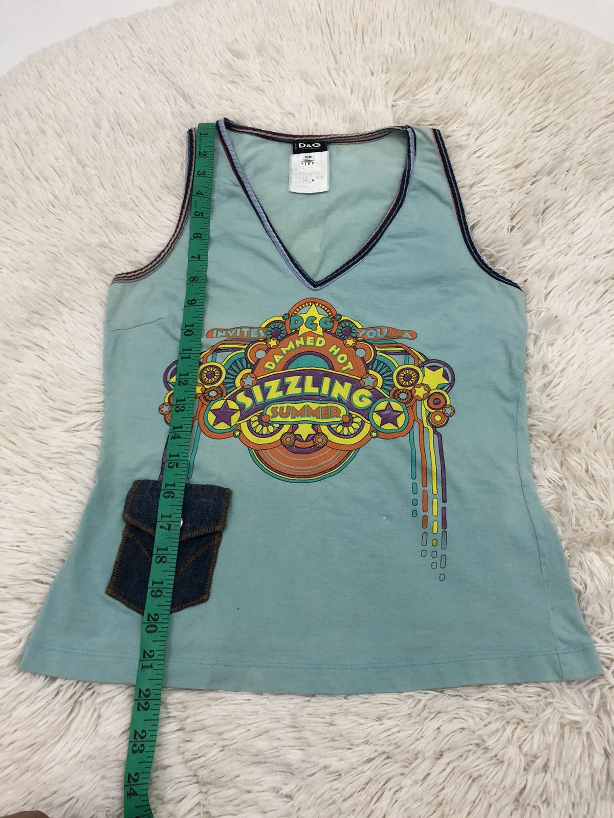 Dolce & Gabbana Dolce & Gabbana Tank Top Size XS / US 0-2 / IT 36-38 - 15 Thumbnail