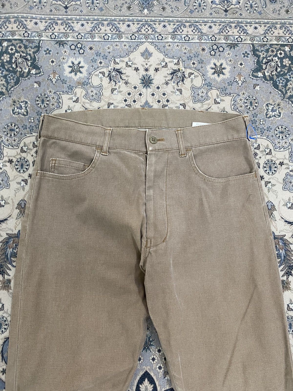 Katharine Hamnett London HAMNETT BROWN PANTS JEANS LGB PUNK DESIGNER ITALY Size US 32 / EU 48 - 4 Thumbnail