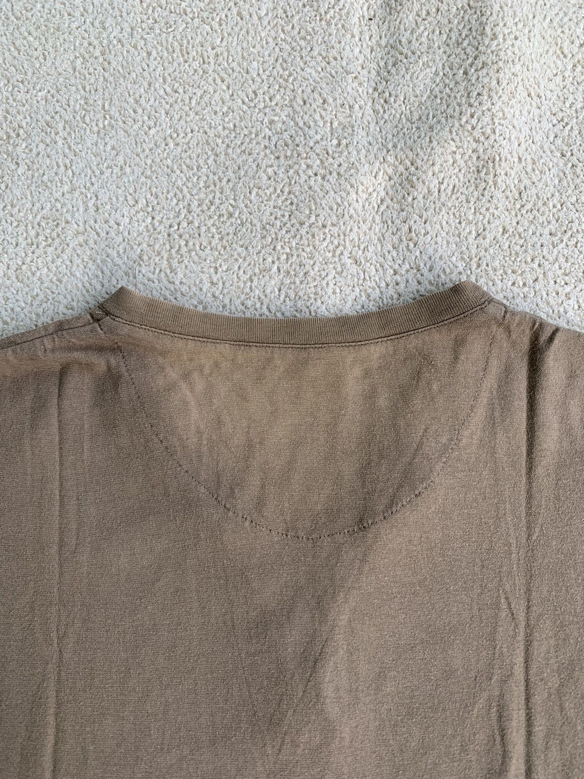 Hysteric Glamour × If Six Was Nine × KMRii JAPANESE Brand Double Layer Brown Feded TSHIRT Size US L / EU 52-54 / 3 - 4 Thumbnail