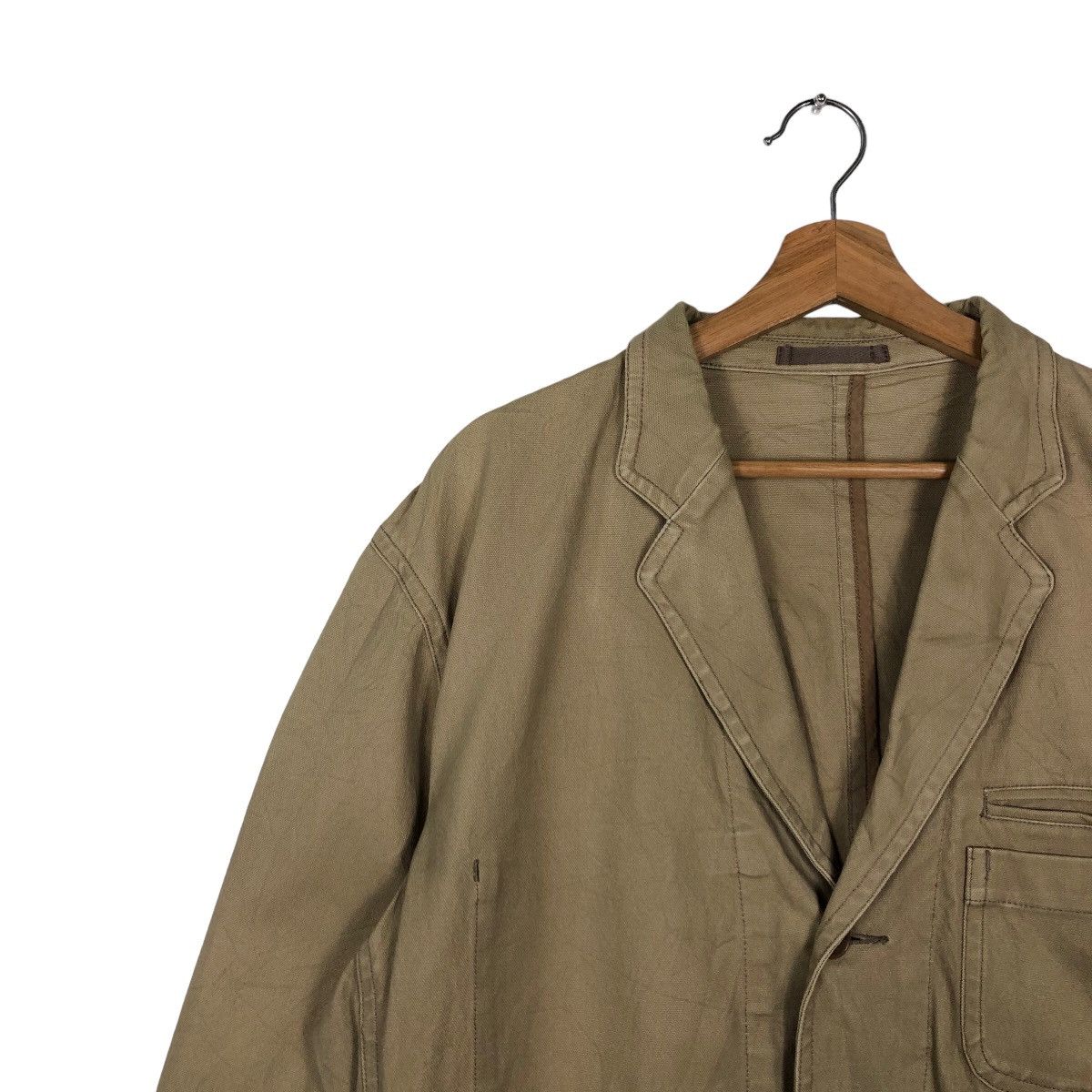 Japanese Brand 🔥CHORE WORK JACKET CROCODILE ISSEY MIYAKE DESIGN Size US L / EU 52-54 / 3 - 7 Thumbnail
